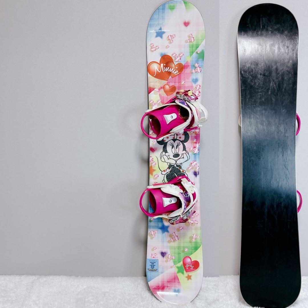 スノーボード キッズ スノボ IGNIO イグニオ ボード 板 ミニー かわいい