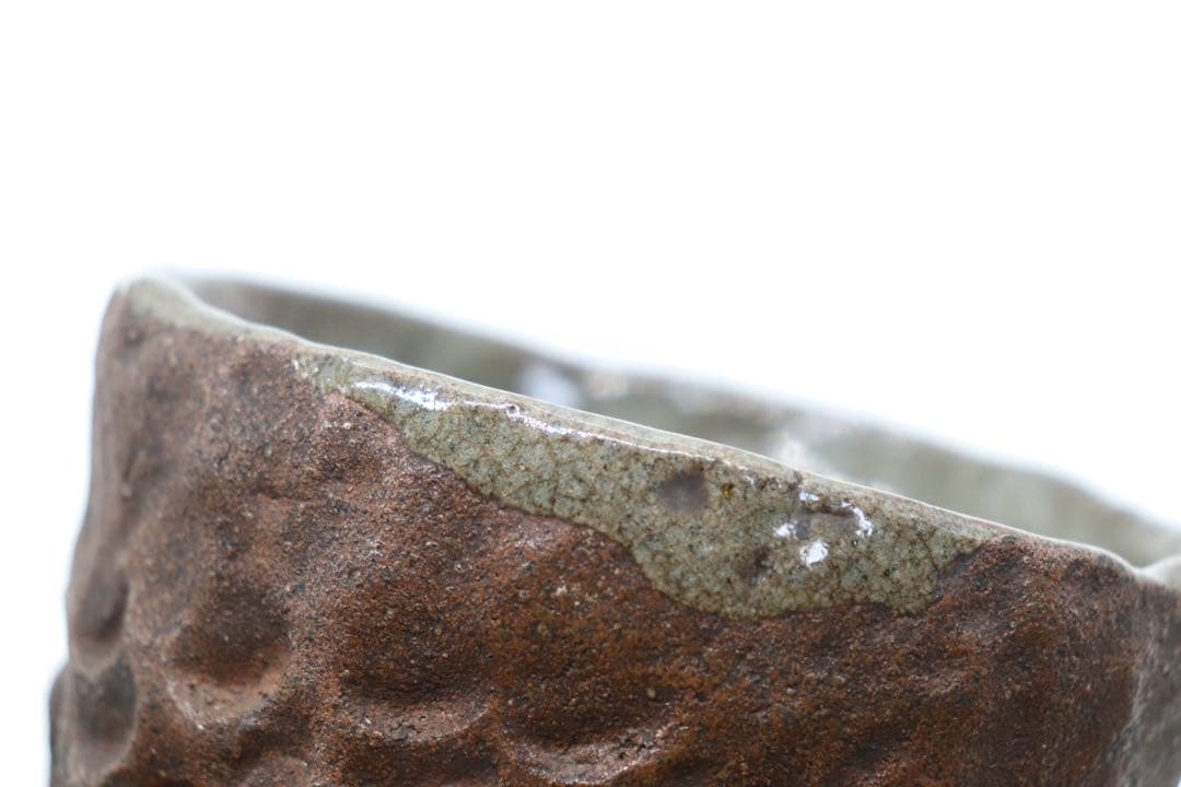 江戸　古相馬　湯呑み　お茶碗　木箱入　茶道具　送料込み250929