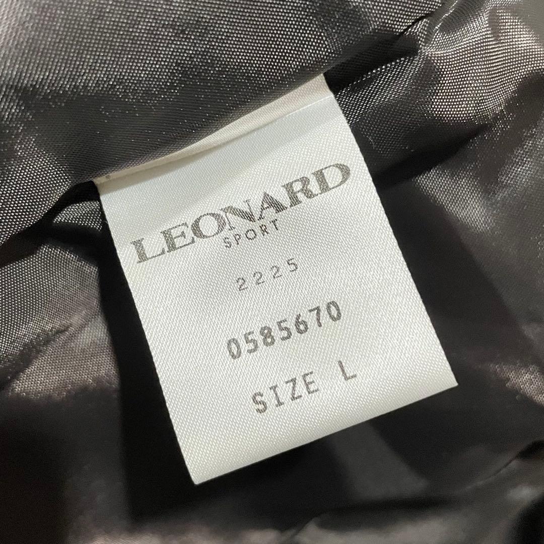 LEONARD レオナールスポーツ 中綿ジャケット ブルゾン 日本製　Lサイズ
