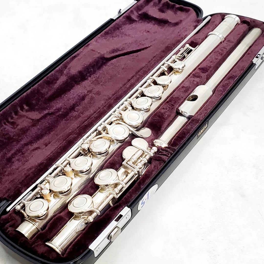 【メンテナンス済・即演奏可】YAMAHA フルート YFL-211SⅡ 銀メッキ