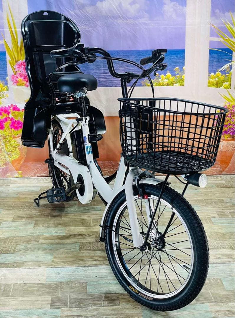 ギュットアニーズ⭐️16AH！パナソニック子供乗せ電動アシスト自転車Y3241