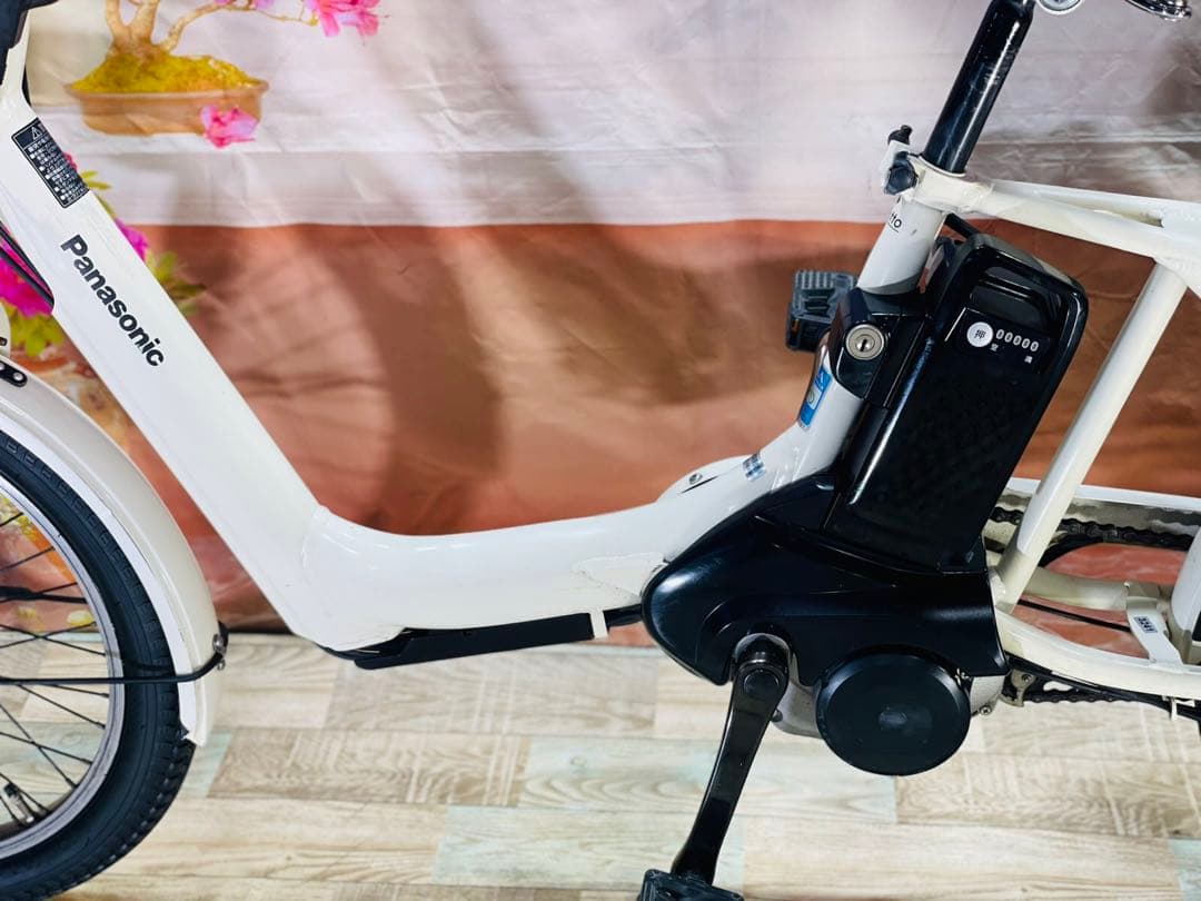 ギュットアニーズ⭐️16AH！パナソニック子供乗せ電動アシスト自転車Y3241