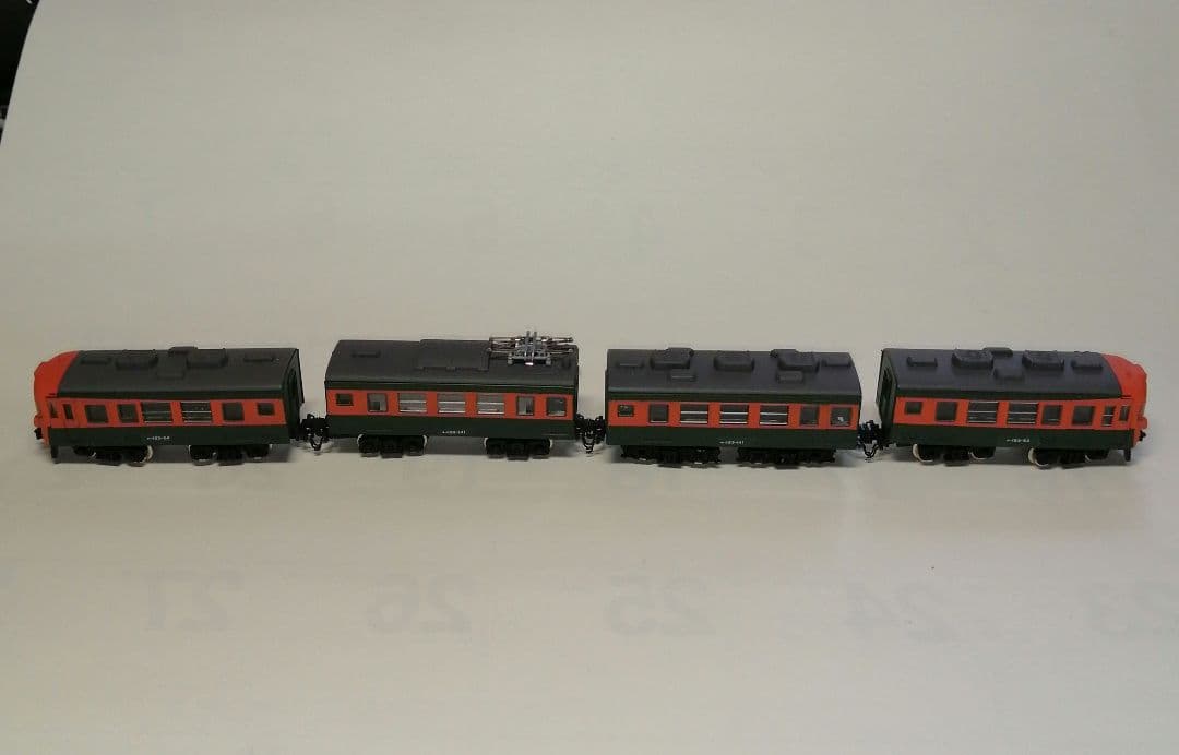 バンダイ動力N化Bトレインショーティー 153系湘南4両新快速4両セット