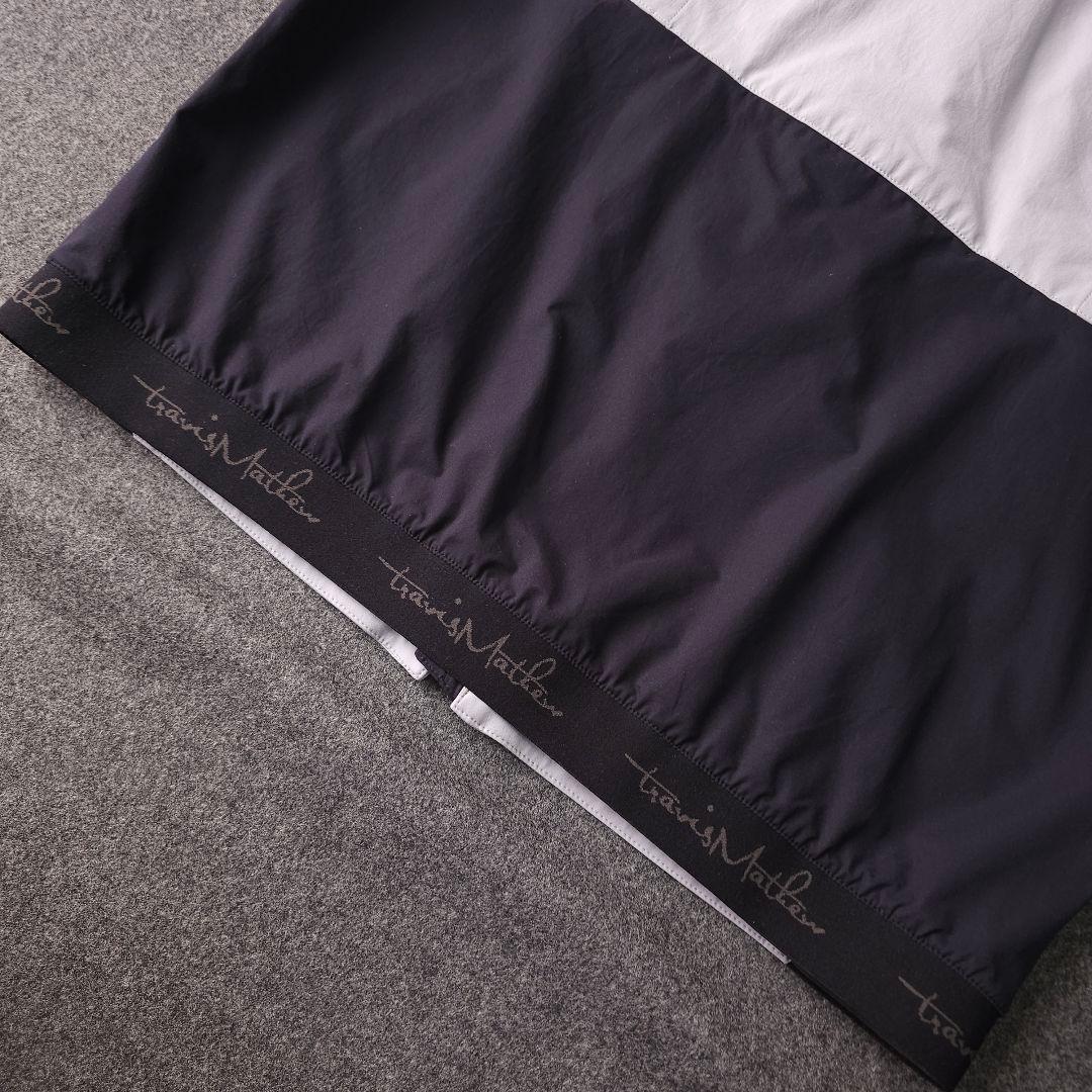 近年 トラヴィスマシュー 長袖ゴルフブルゾンジャケット ロゴネーム L ジップ