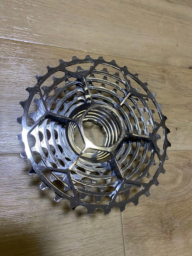 TNI クロモリカセット シマノ12s (銀) スプロケット　11-32