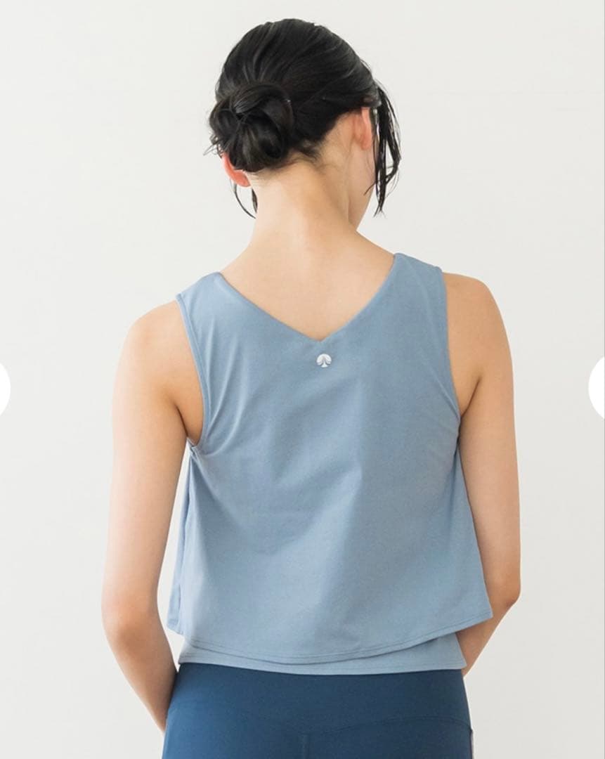 限定！【SUKALA】カップ付きトップ　LAVA スモークブルー　オンライン完売