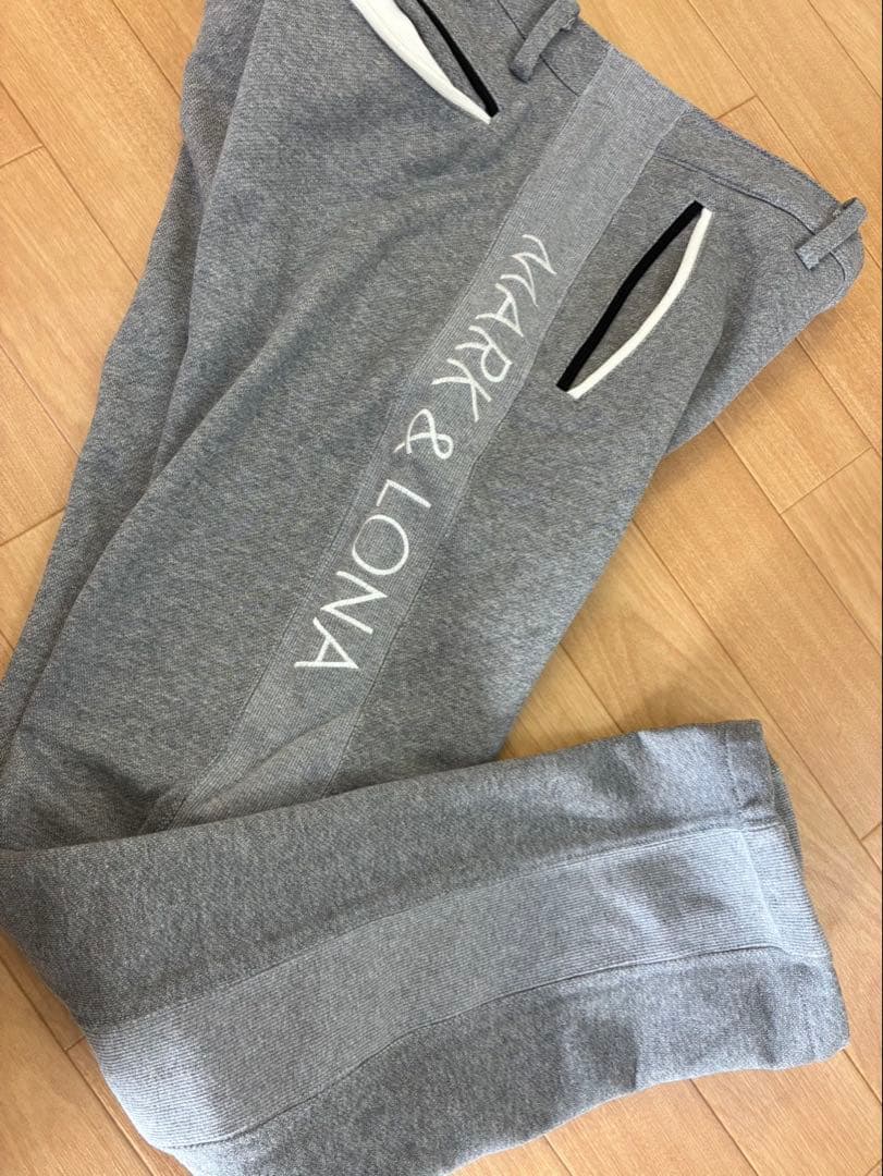 MARK & LONA マークアンドロナ メンズ スウェットパンツ 伸縮性素材