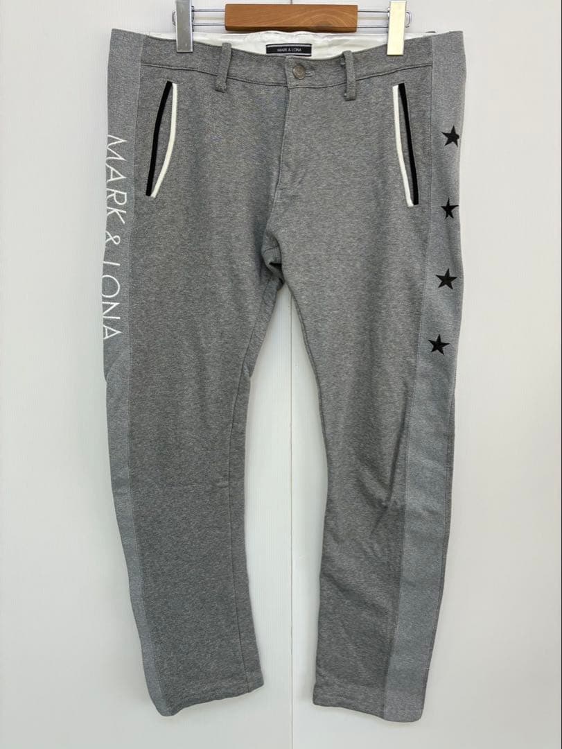 MARK & LONA マークアンドロナ メンズ スウェットパンツ 伸縮性素材