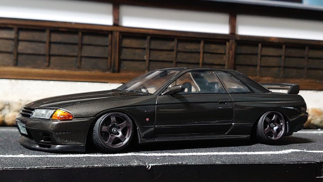 1/24 タミヤ スカイライン r32 完成品