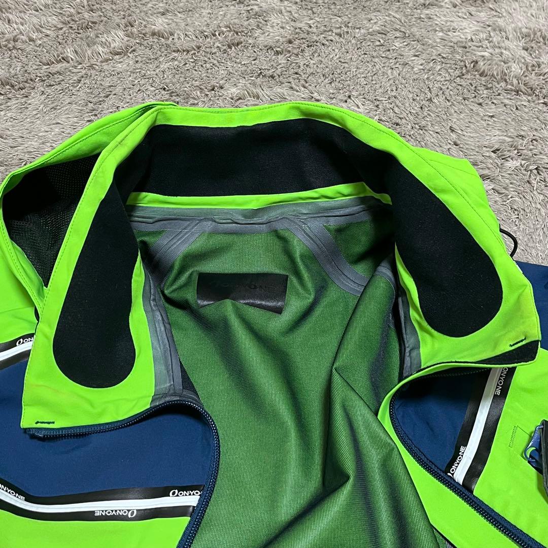 ONYONE スキーウェア DEMO WRAP JACKET グリーン　Ｌ