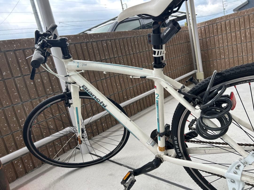 Bianchi C2 200 ホワイト 21段ギア