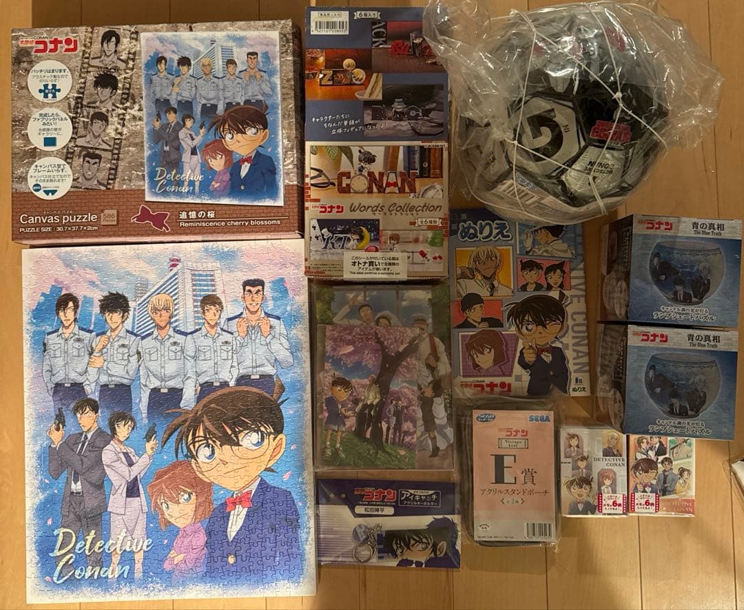 名探偵コナン 警察学校組 教場旗 サッカーボール アクリルスタンドセット 他