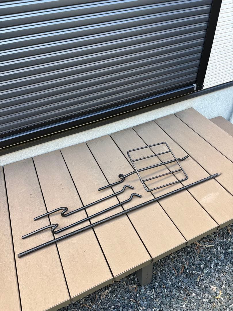 CAMP MANIA PRODUCTSファイヤーハンガーL＋専用テーブルLセット