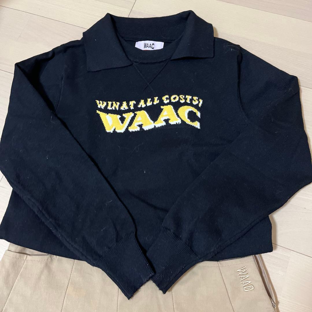 WAACゴルフウェアー上下セットアップ