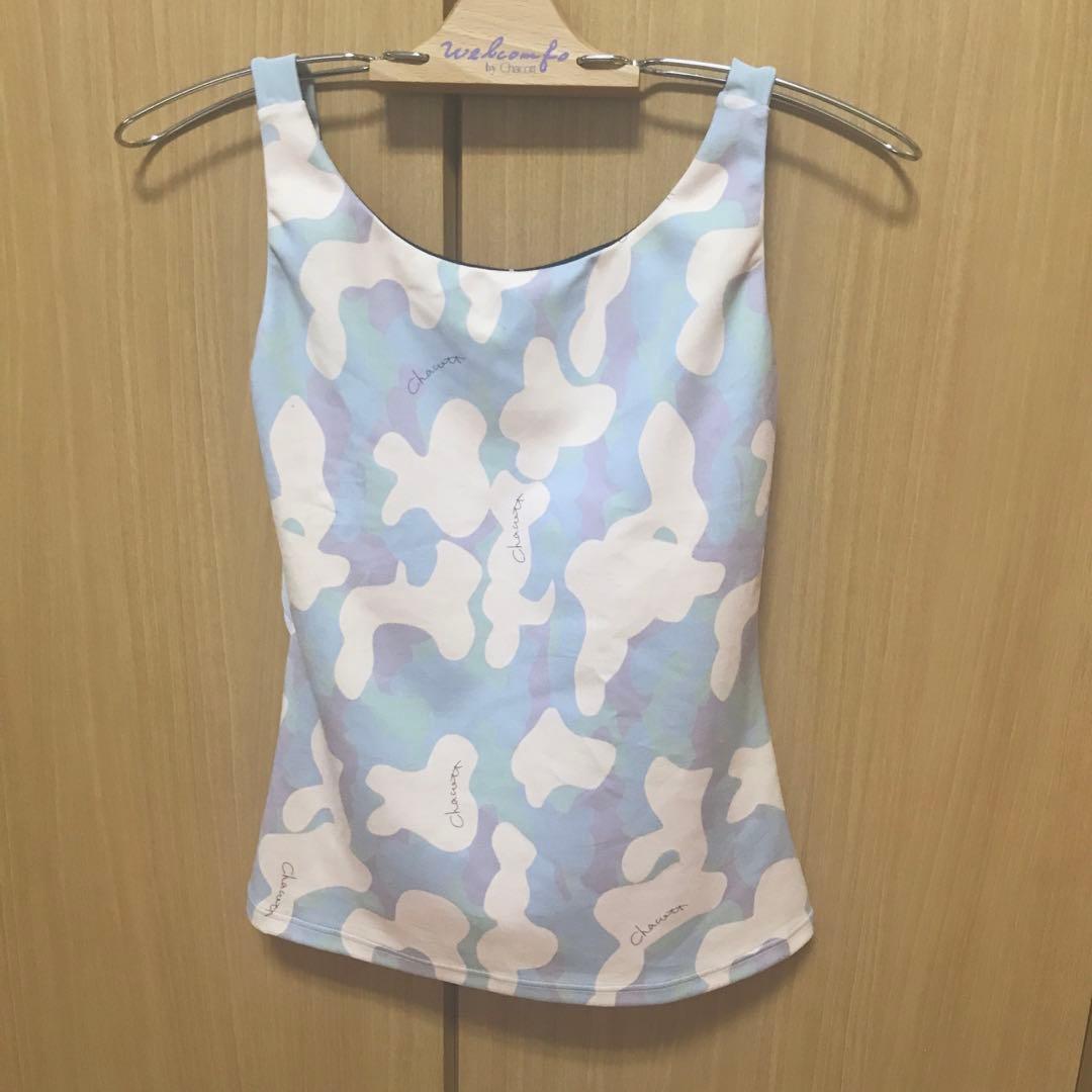 チャコット ヨガ　プリントトップ　キャミソール