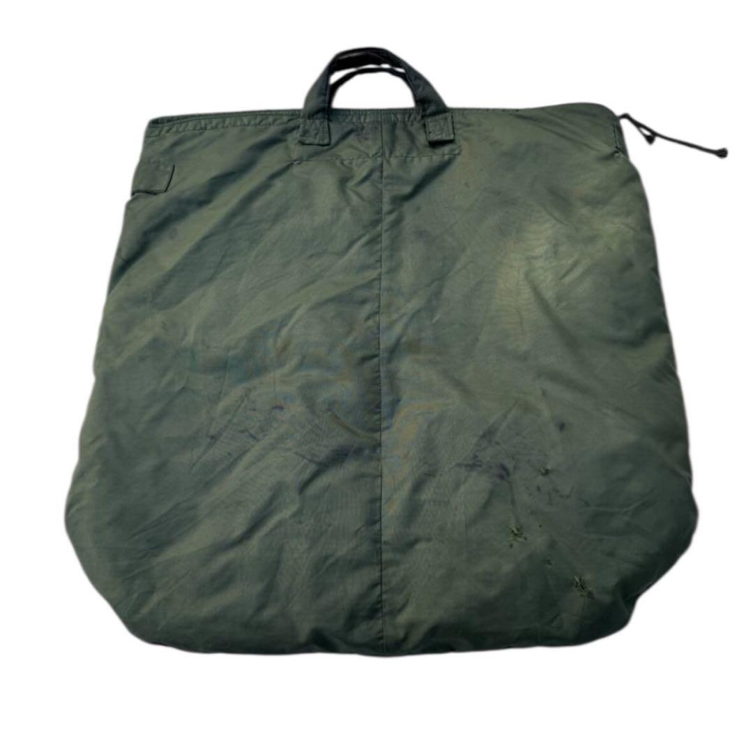 ビンテージ　80s　ミリタリー　ヘルメットバッグ　米軍　スコービル