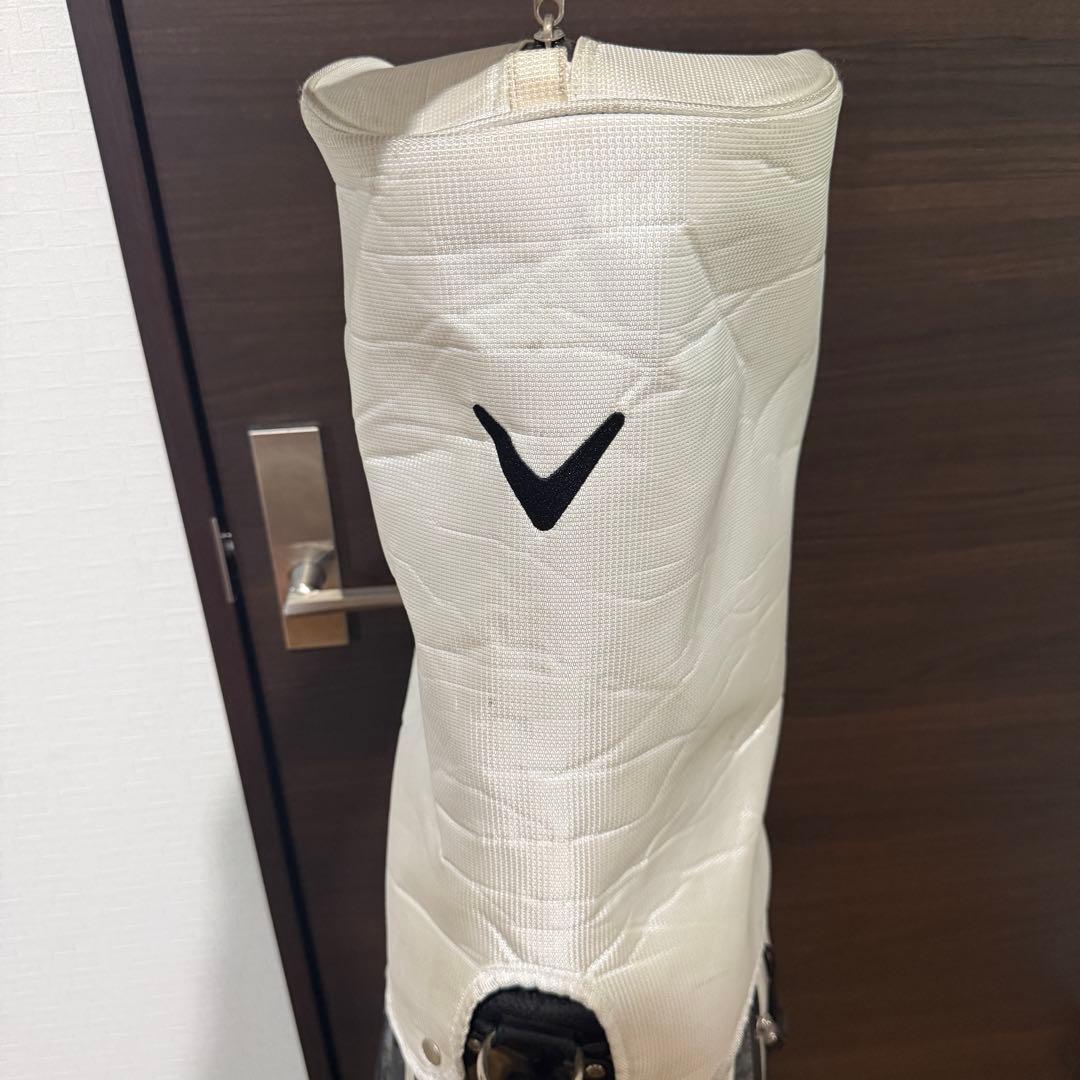 Callaway カモフラ柄 キャディバッグ ゴルフバッグ ホワイト ブラック