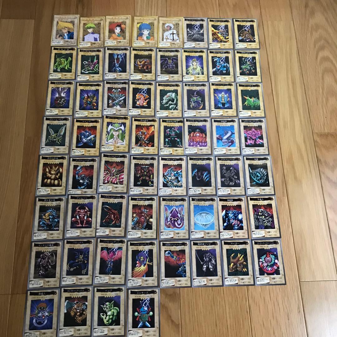 【希少/状態良】BANDAI版 遊戯王 60枚