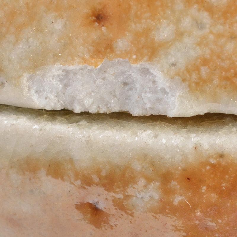 伊賀焼　小島憲二造　丸陶筥　陶箱　共箱　V　R6133C