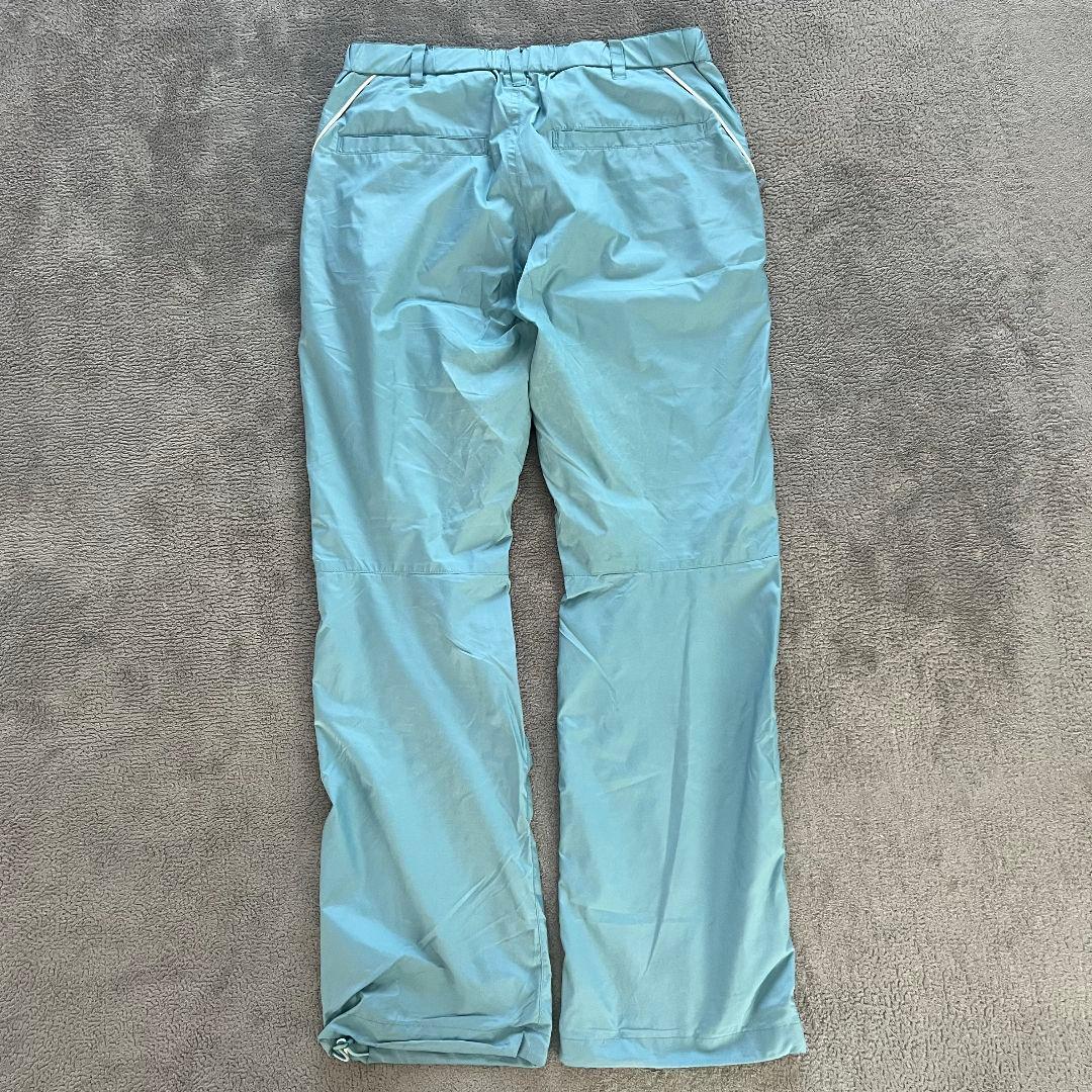 パーリーゲイツ　セットアップ　ジャケット　パンツ　レディース　ゴルフ　水色　MS