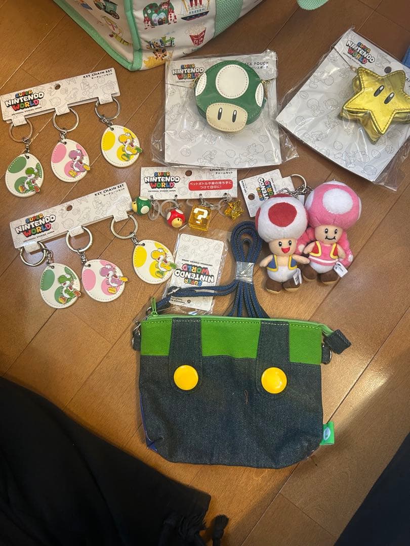 USJマリオキャラクター キーホルダーセット