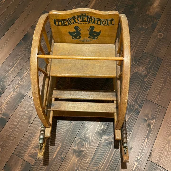 TEETERTOT  ロッキングベビーチェア　アンティーク