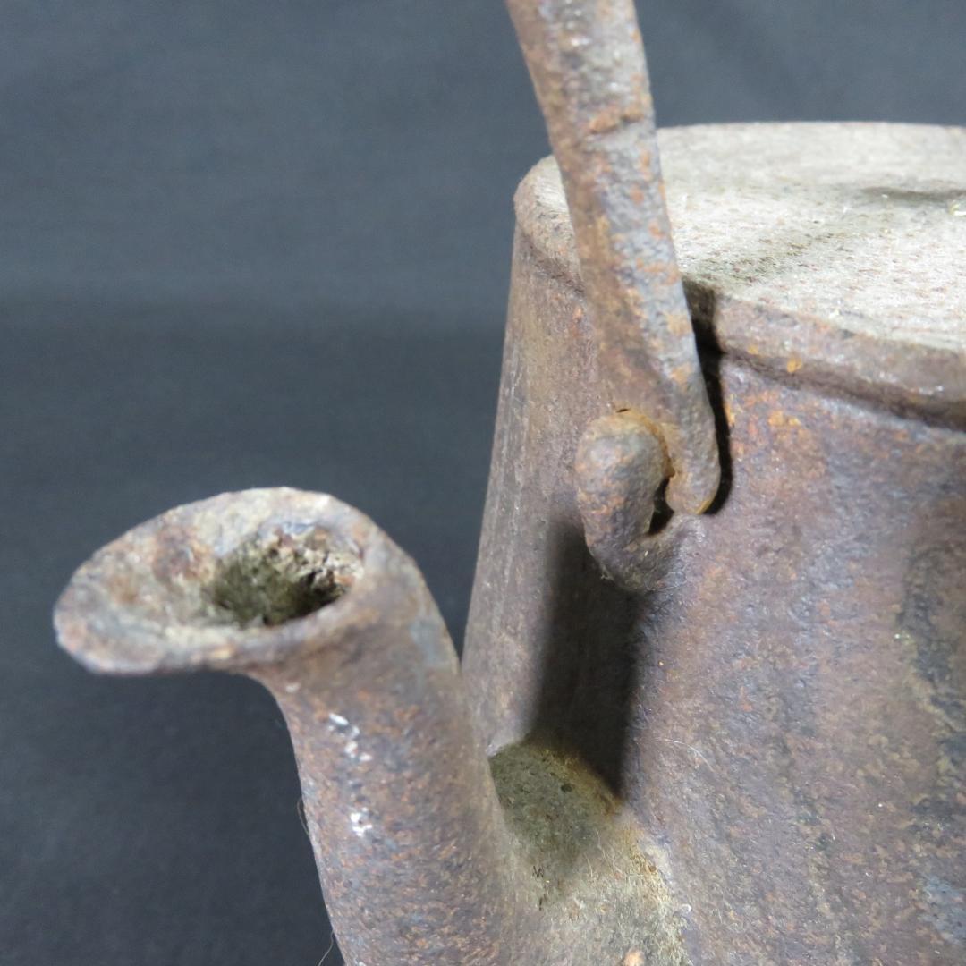 鉄瓶 錆 南部 富士形 囲炉裏 炉端 鉄分補給