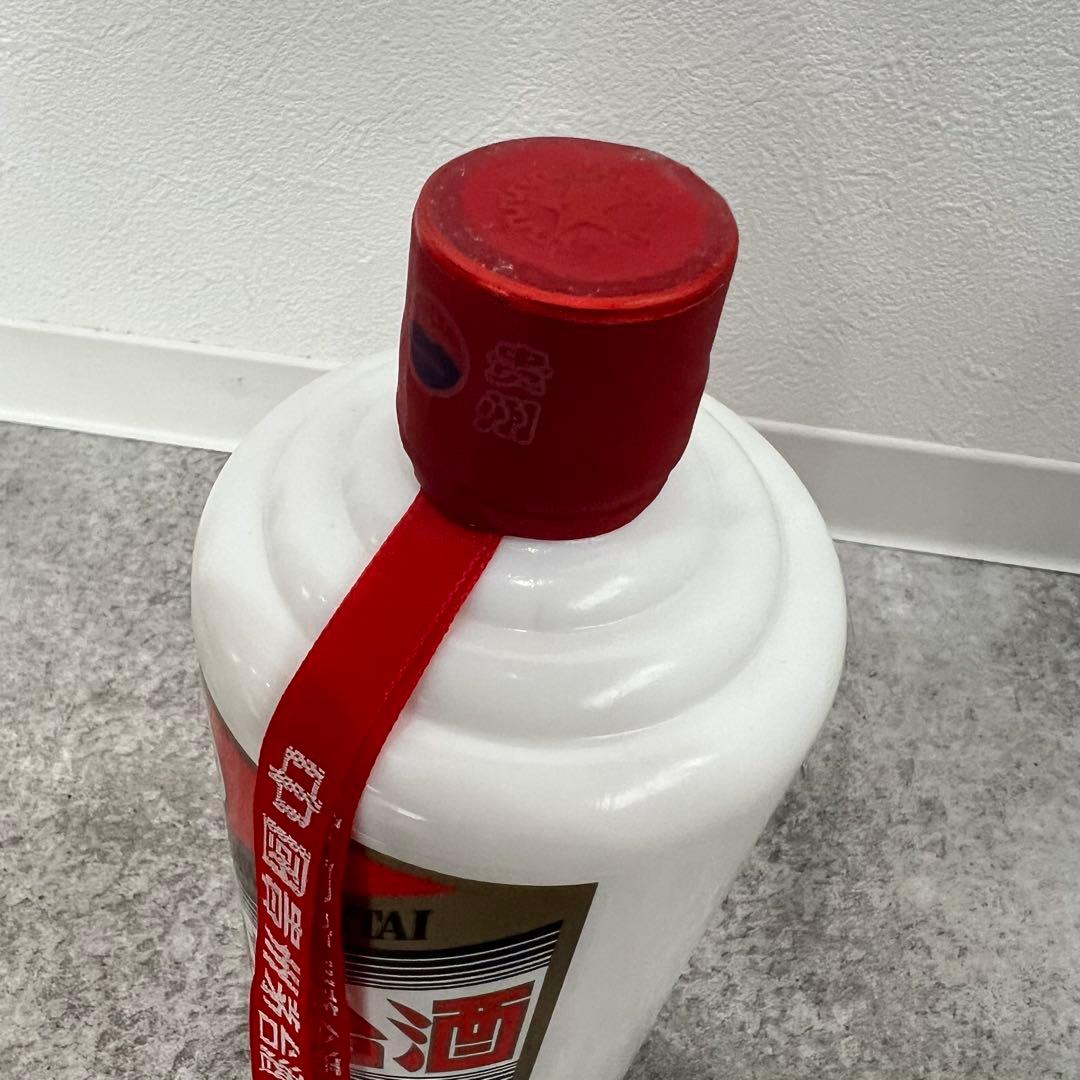 未開栓 貴州芽台酒 マオタイ酒 2019年 500ml 天女ラベル 約980g