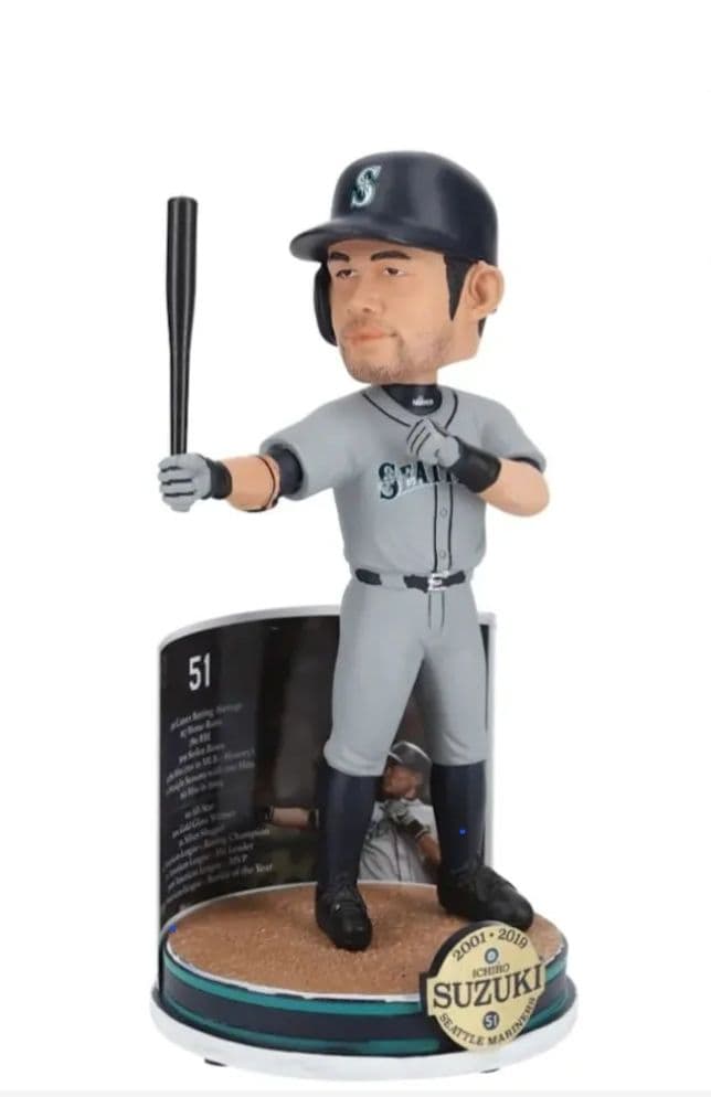 タ*ん様 イチロー MLB公式 限定(記念台座付) 世界限定3000個　ボブルヘ