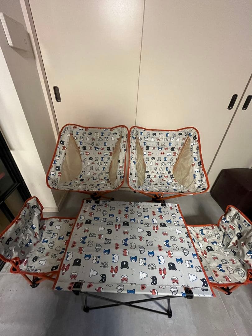 大特価★未使用品ドックデプト6点セットキャンプ椅子テーブルキャンプ用品