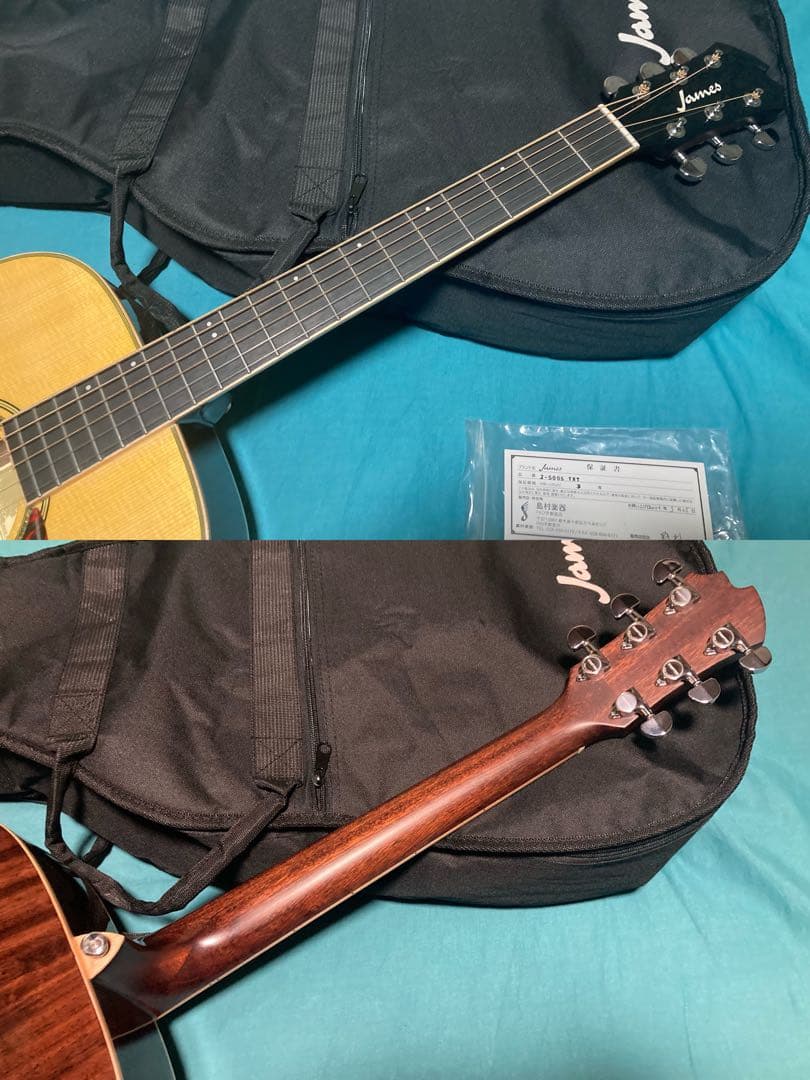 James J-500S/VNT ジェームスエレアコギター美品特価最安値⭐︎