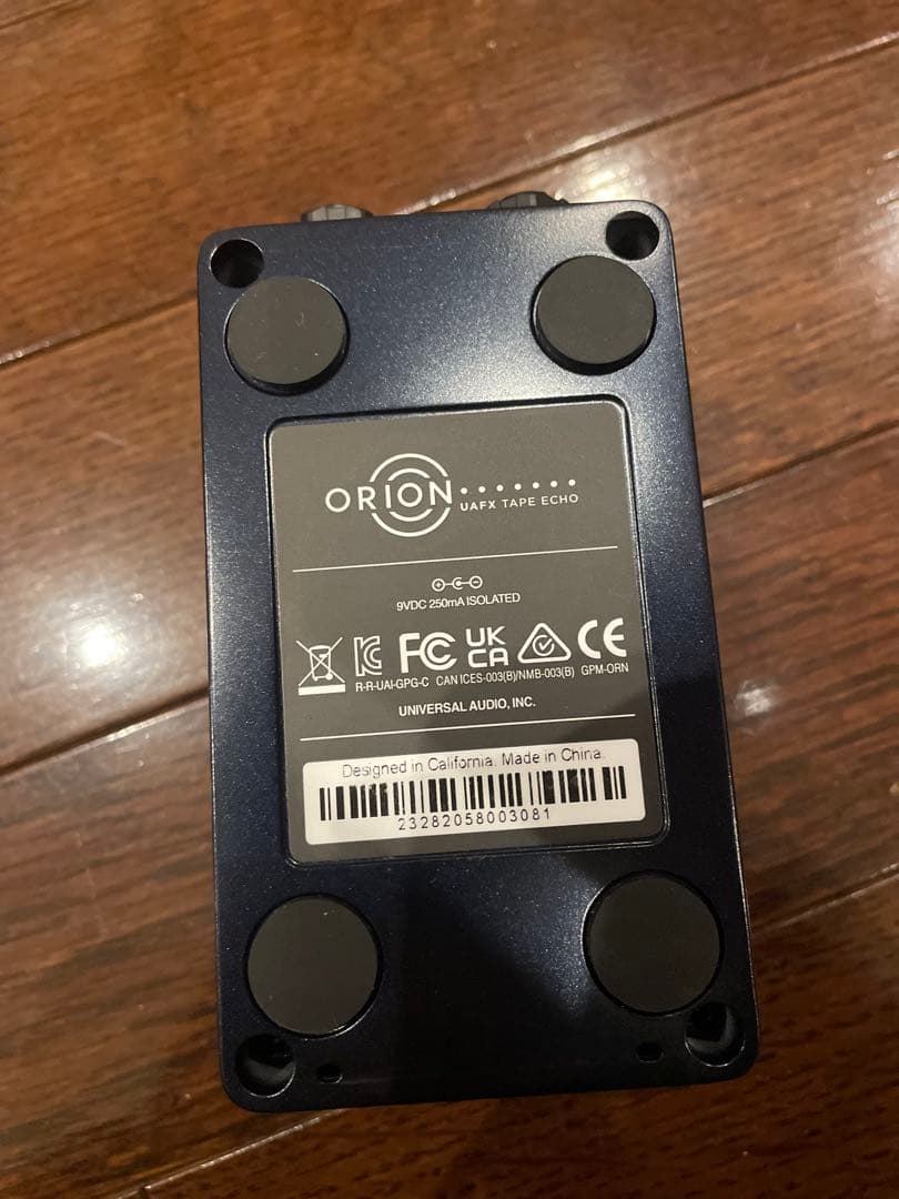 ギター UAFX ORION tape echo