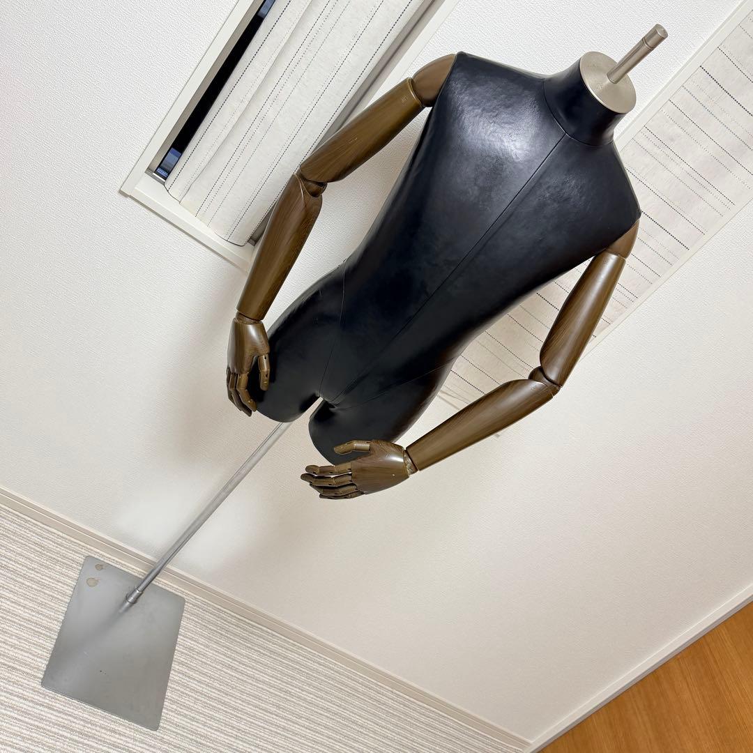 超希少✨Sun エコボディ トルソー マネキン 着付け 腕付き　メンズ　黒