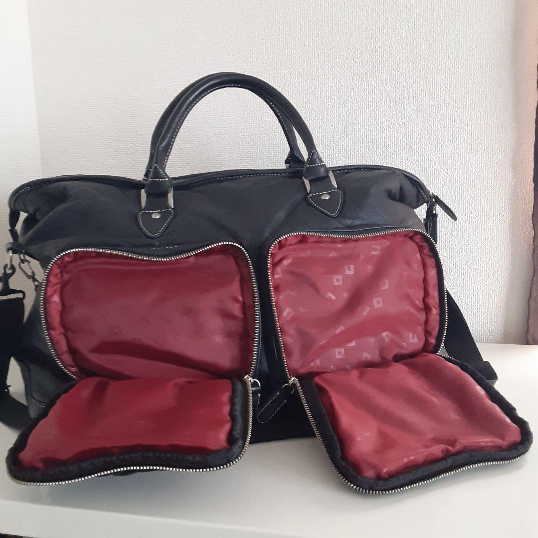 ONOFF オノフ ラムレザー調ボストンバッグ ゴルフバッグ