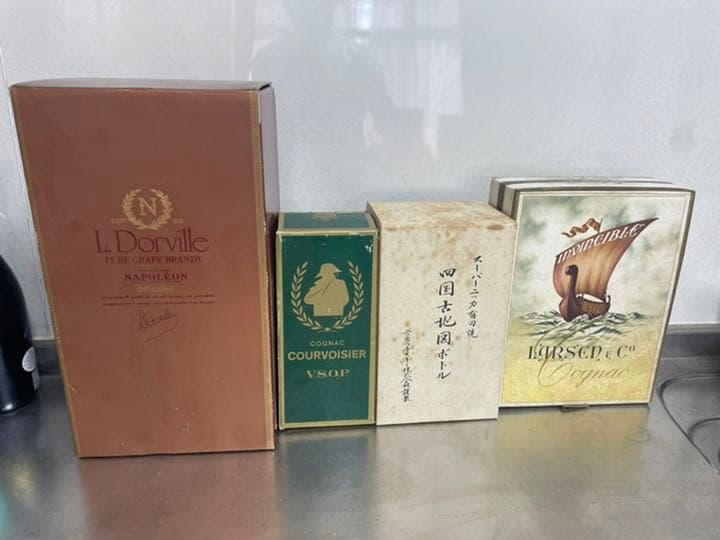 ①②③④  入手困難 古酒 まとめ売り ウイスキー ブランデー コニャック