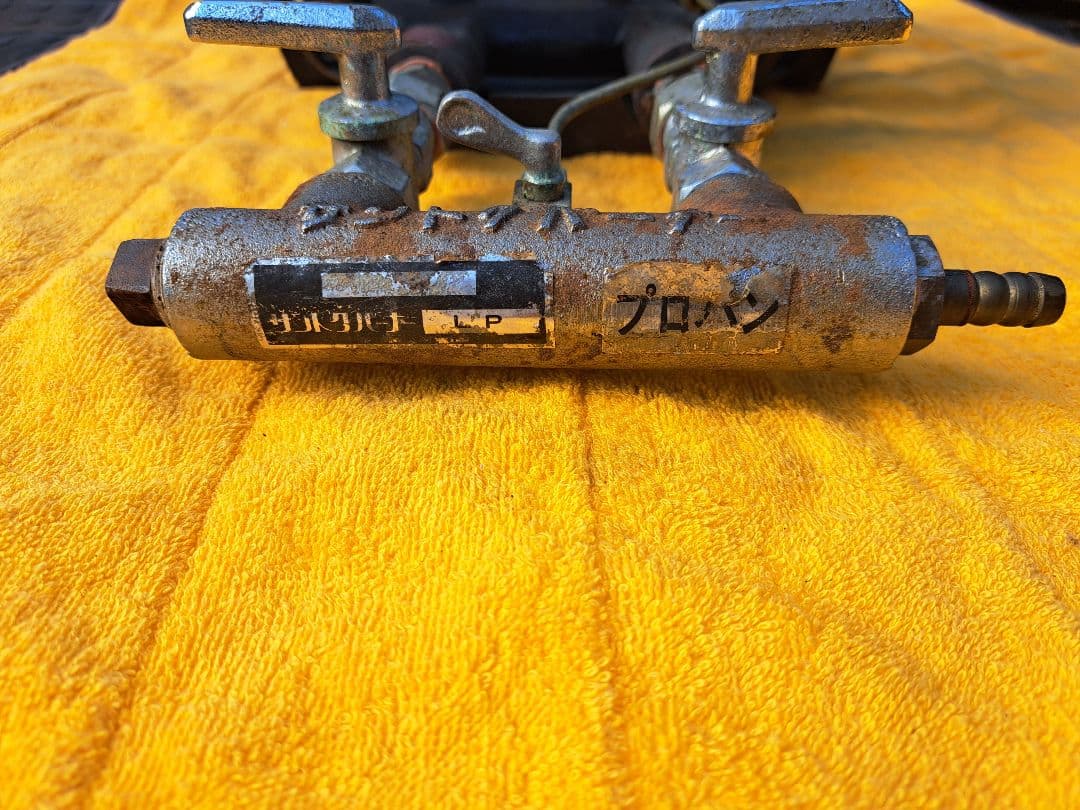 は*と様 サントクバ－ナ 業務用１口ガスコンロ LPガス 鋳物コンロ 2重バーナ