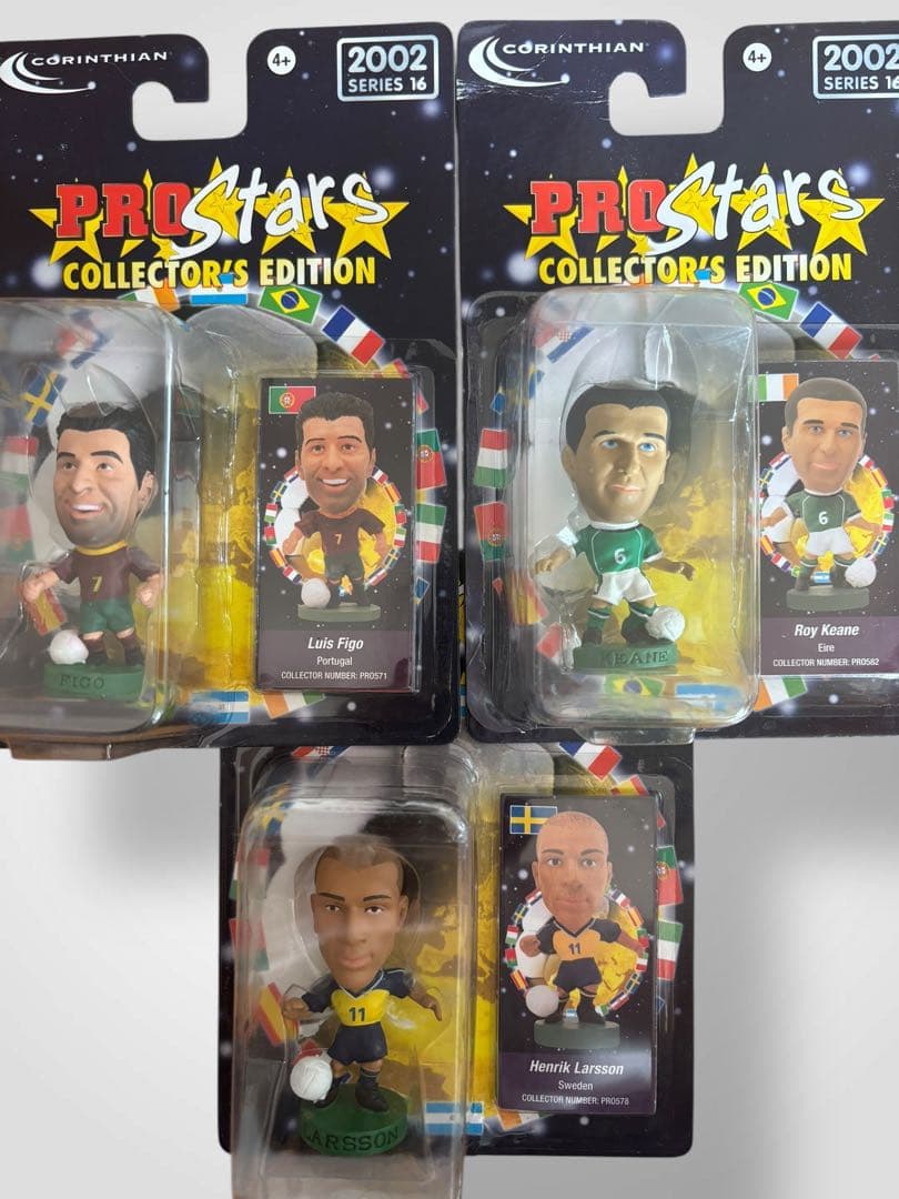 #プロスターズ コレクターズ エディション サッカー選手フィギュア18体セット
