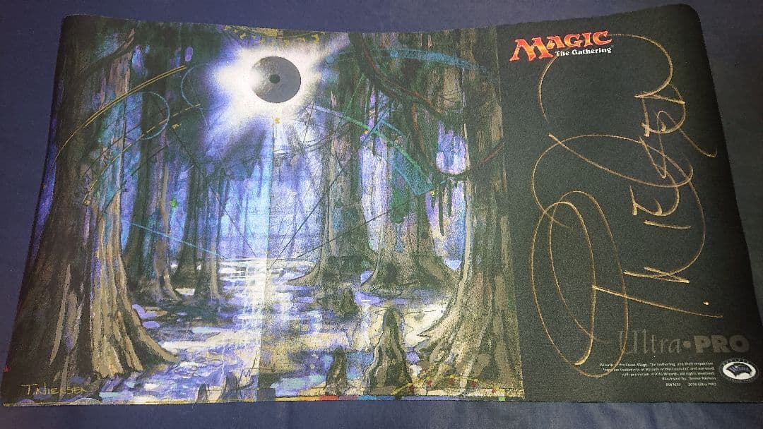 MTG GURUランド（サイン付き） プレイマット 5枚セット＋おまけ付き