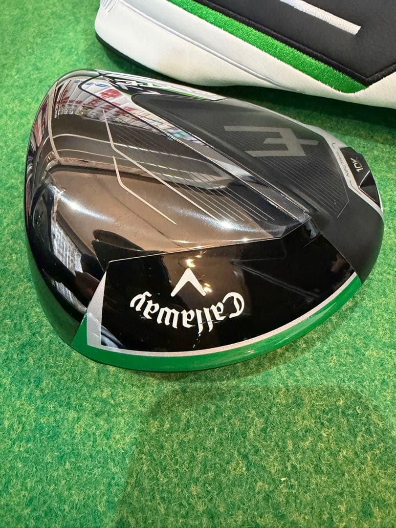 美品Elyte X 10Kドライバー ヘッド10.5°ウェイト13g付　エリート