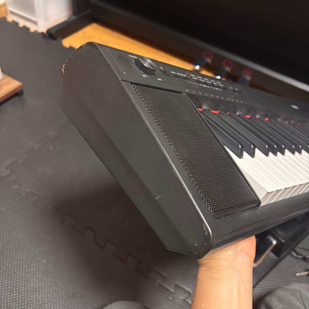 YAMAHA piaggero NP-12B 電子ピアノ 61鍵盤 ペダル付き