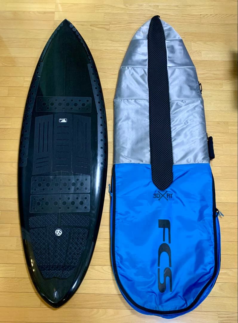 【美品】MASA shape ツインピン 5'11 高浮力 ハードケース付き