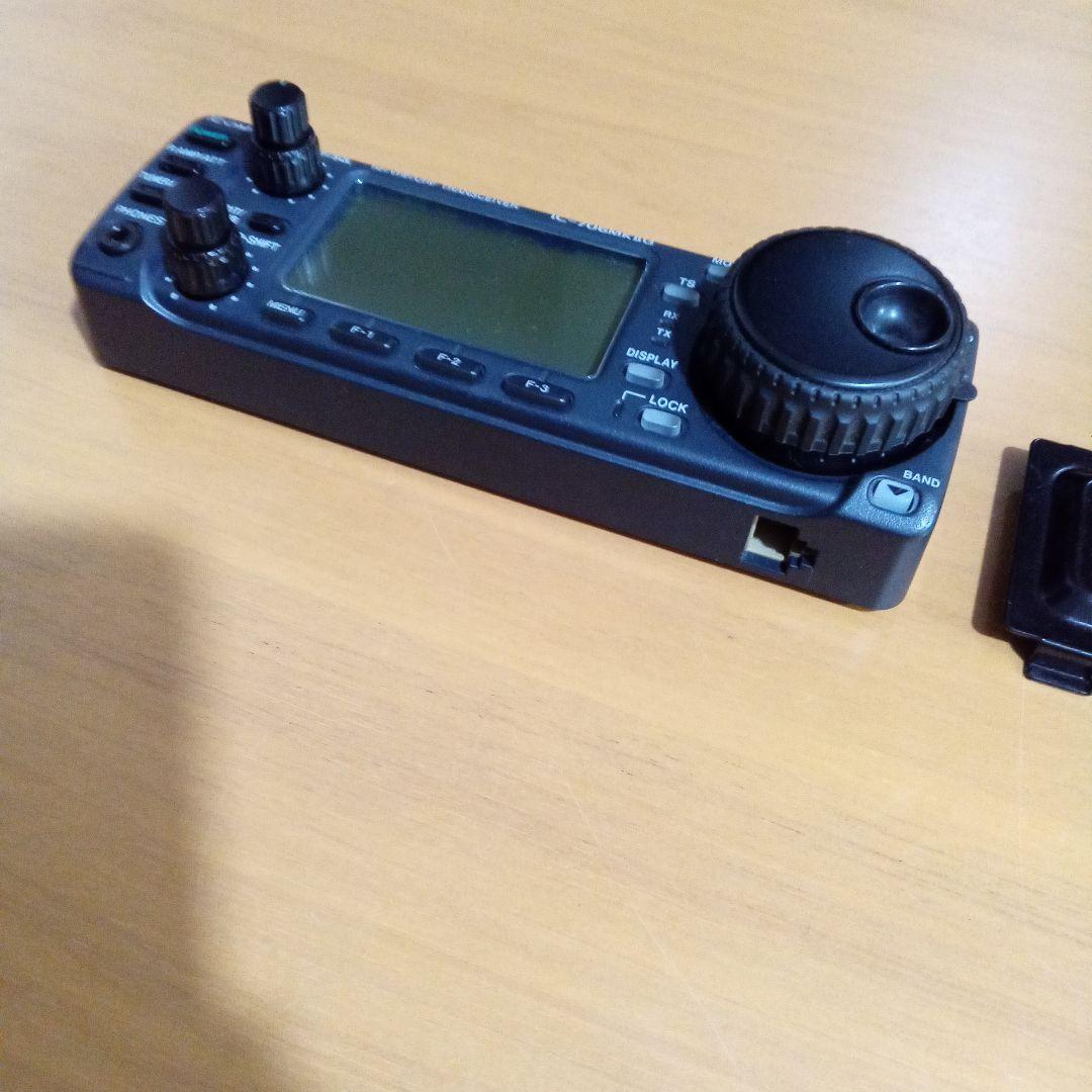 Icom IC-706MK2G 操作パネル と セパレート用ステー 動作未確認