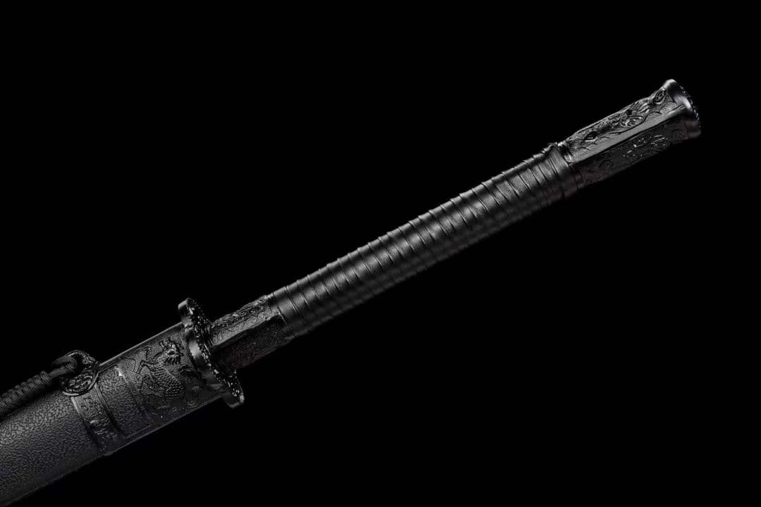 『黒龍唐横刀』 古兵器 武具　刀装具　日本刀　模造刀 居合刀 長尺