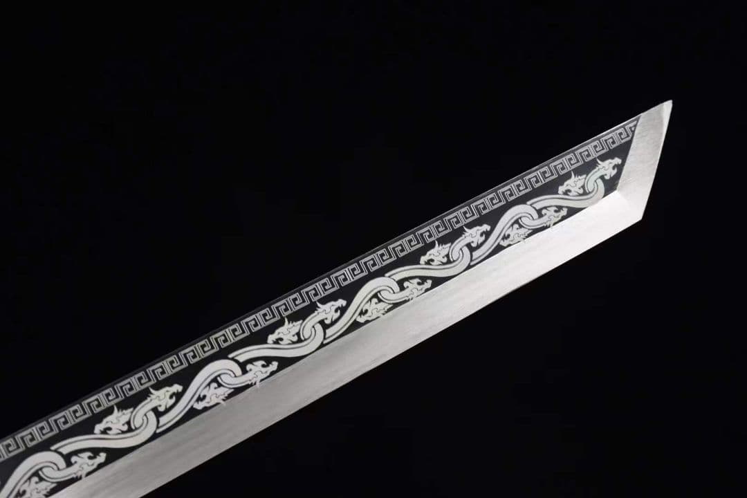 『黒龍唐横刀』 古兵器 武具　刀装具　日本刀　模造刀 居合刀 長尺