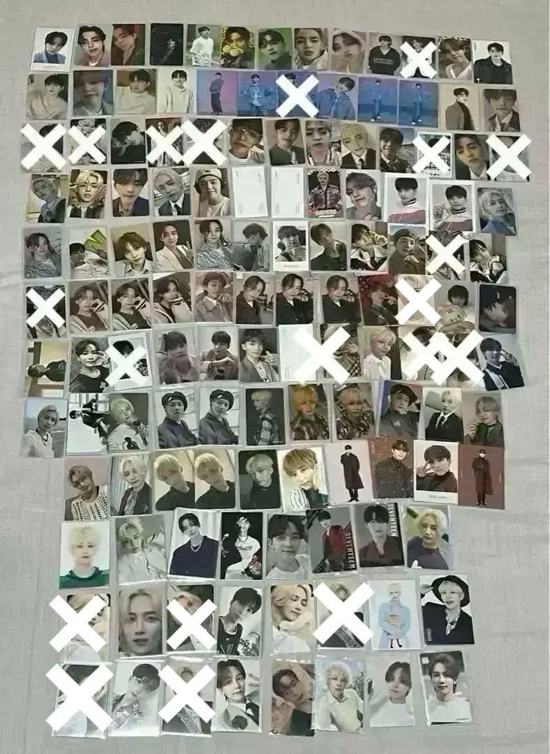 seventeen セブチ　グッズ　トレカ　まとめ売り