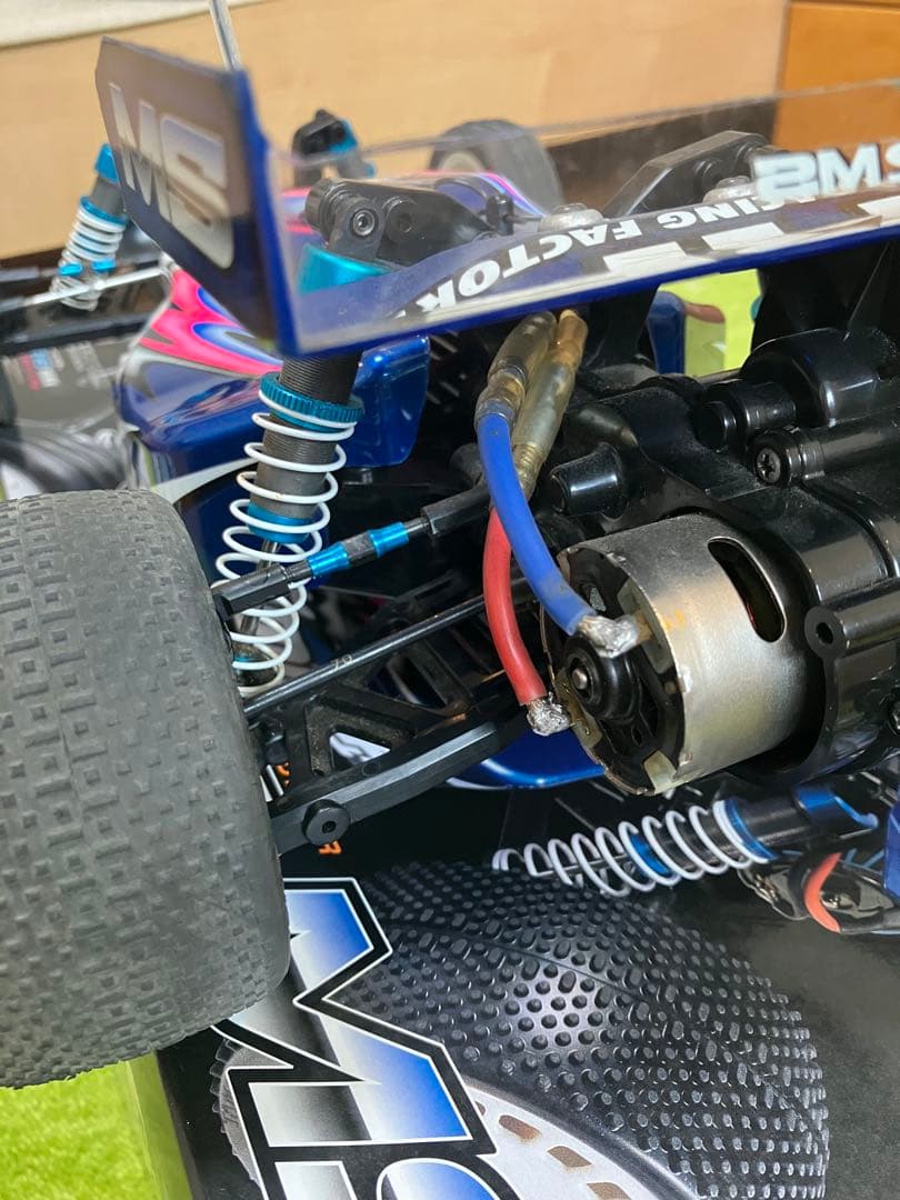 【希少】値下げ タミヤDT-02MS メカ付(サーボ、アンプ、受信機、モーター)