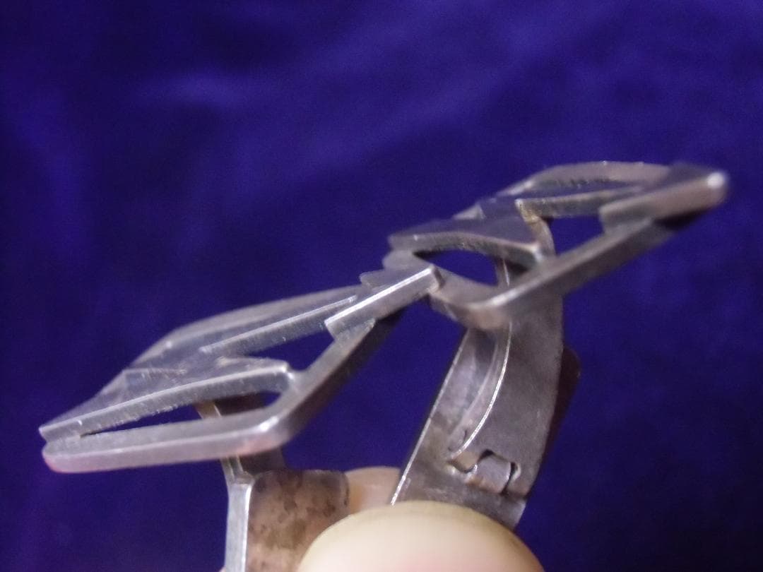 ⊞ドイツ軍＊一般/ＡＳＳ＊通信科＊８００銀製カフスボタン（実物）