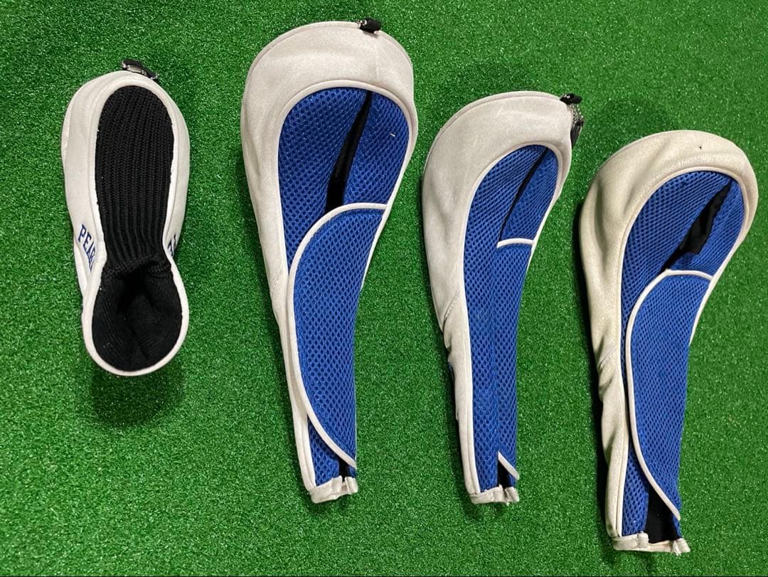 PEARLY GATES キャディバッグ 89 ピンクとヘッドカバー4個