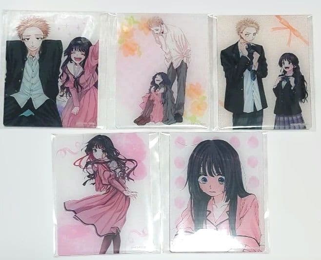 薫る花は凛と咲く アクリルカード　5種類セット