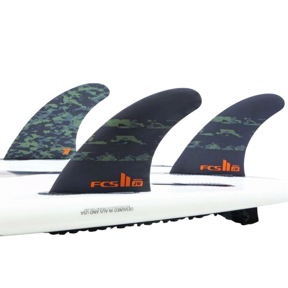 【新品】【定価19580円】FCS II JW PC トライFIN M カモ